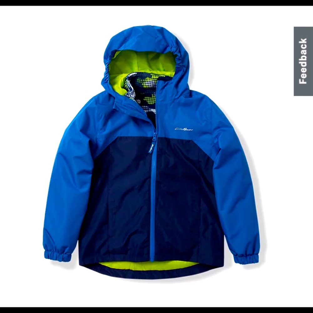 Brand New Eddie Bauer 3-in-1 Jacket, size10